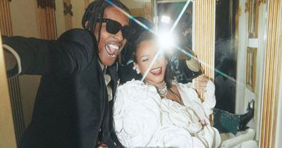 Rihanna sparks marriage rumours after 'bridal' Met Gala appearance with A$AP Rocky