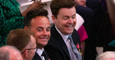 Why Ant and Dec and other celebrities are wearing medals at King Charles' coronation