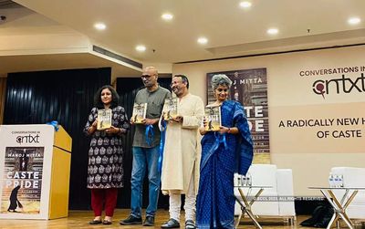 Journalist-author Manoj Mitta's new book 'Caste Pride' launched in New Delhi