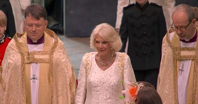 Queen Camilla's coronation dress features nod to King's love as designer makes Diana claim