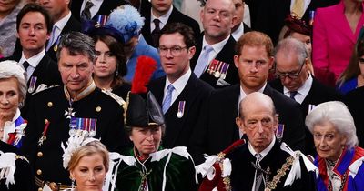 Prince Harry makes bizarre gesture to Princess Anne amid 'building Coronation tension'