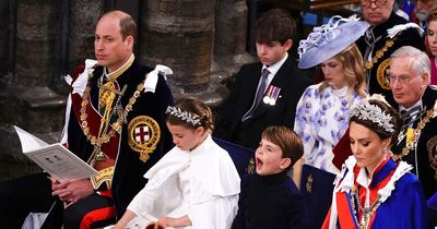 Princess Kate intervenes as Prince Louis yawns at King Charles Coronation