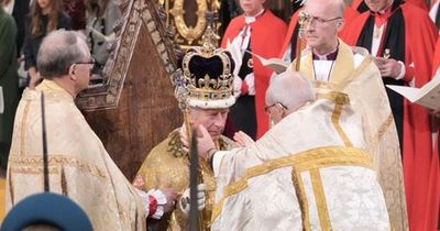 King Charles III officially crowned alongside Queen Camilla at Westminster Abbey