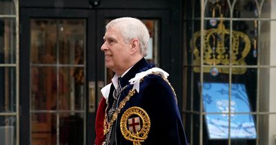 Prince Andrew in formal Garter robes for Coronation but Harry wears suit amid coronation confusion