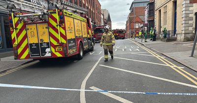 Room 'filled with smoke' during flat fire in Nottingham city centre