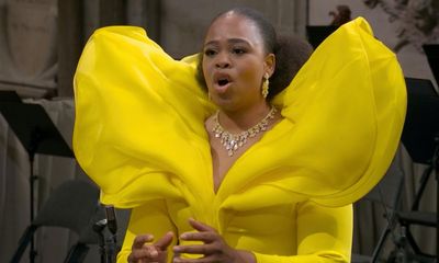 ‘I feel very honoured’: South African soprano Pretty Yende sings at coronation