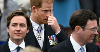 Body language expert says Prince Harry showed signs of 'building tension' during coronation