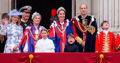 Prince Louis bangs his fists on Palace balcony as he steals the show during flypast