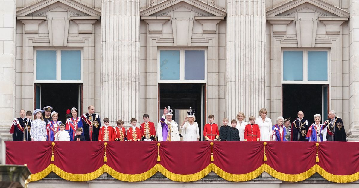 Who's who on Balcony for King Charles' Coronation