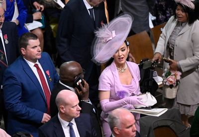 Katy Perry addresses meme-worthy moment she struggled to find her seat during King’s coronation