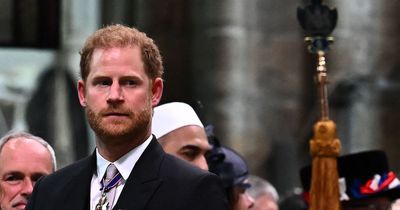 Royal spotters think Prince Harry STOPPED singing anthem as King Charles walked past