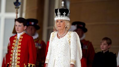 Why is Camilla's title now Queen and why did Prince Philip never get called king?