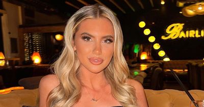 Love Island's Mollie Salmon unveils 'bruising and swelling' after 'fox eye' surgery