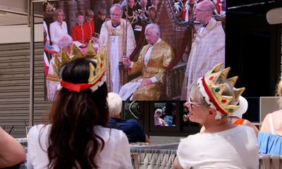 The coronation on TV: latest instalment of UK’s longest-running costume drama is a bit of a damp squib
