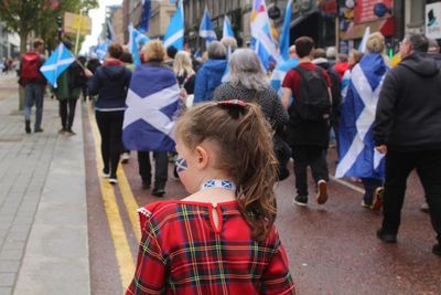 'It’s like the good ol’ days': What was it like at the Scottish independence rally?