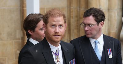 Prince Harry's 'moment of sadness' as King Charles passed him by during coronation