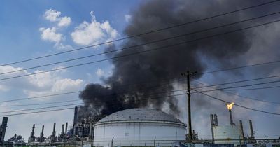 Texas fire: Flames soar into sky as huge blaze at chemical plant 'caused by explosion'