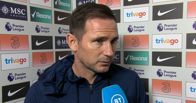 Frank Lampard reacts to Chelsea fans' Todd Boehly chants after scathing remarks