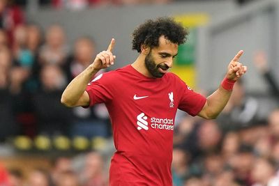 Mohamed Salah scores landmark goal as Liverpool beat Brentford after boos for anthem