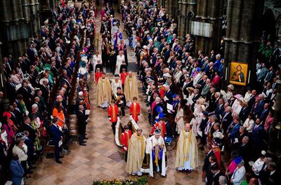 Feeling is believing: Inside the abbey for king's coronation