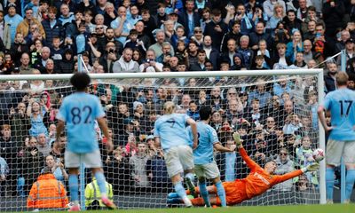 Guardiola claims Haaland had to take Manchester City penalty against Leeds