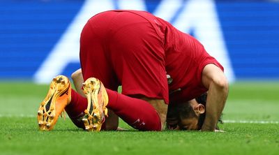 Liverpool's Mohamed Salah breaks more records with 100th goal for Reds at Anfield