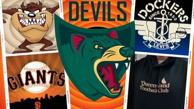 Inside the AFL's battle with Warner Brothers to trademark the Tasmania Devils