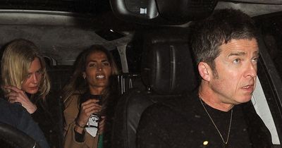Noel Gallagher's wild night out with lingerie model just four months after marriage split
