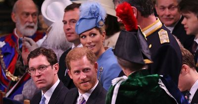 Prince Harry fans claim elaborate conspiracy deliberately hid him behind Anne's hat
