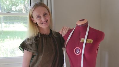 Blind fashion designer Nikki Hind to feature in first braille book series in mainstream stores