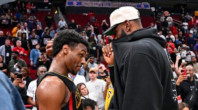 LeBron James Reacts to Son Bronny's USC Commitment