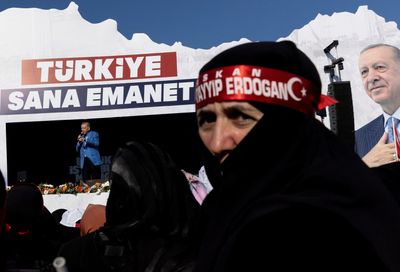 Turkey's Erdogan doesn't flinch in fight for political life