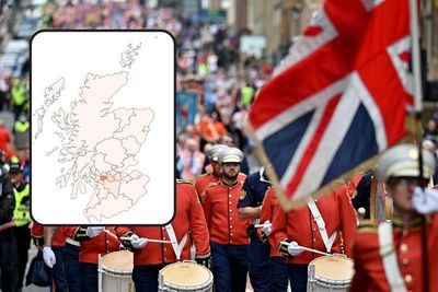 How many Orange Order walks are in your council area in 2023?