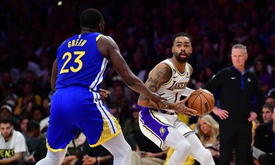 D’Angelo Russell had a historically hot first half in Lakers’ Game 3 win