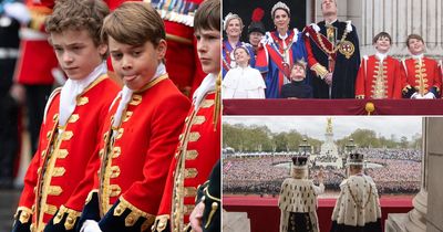 How Charles and Camilla surprised Prince George just moments before balcony appearance