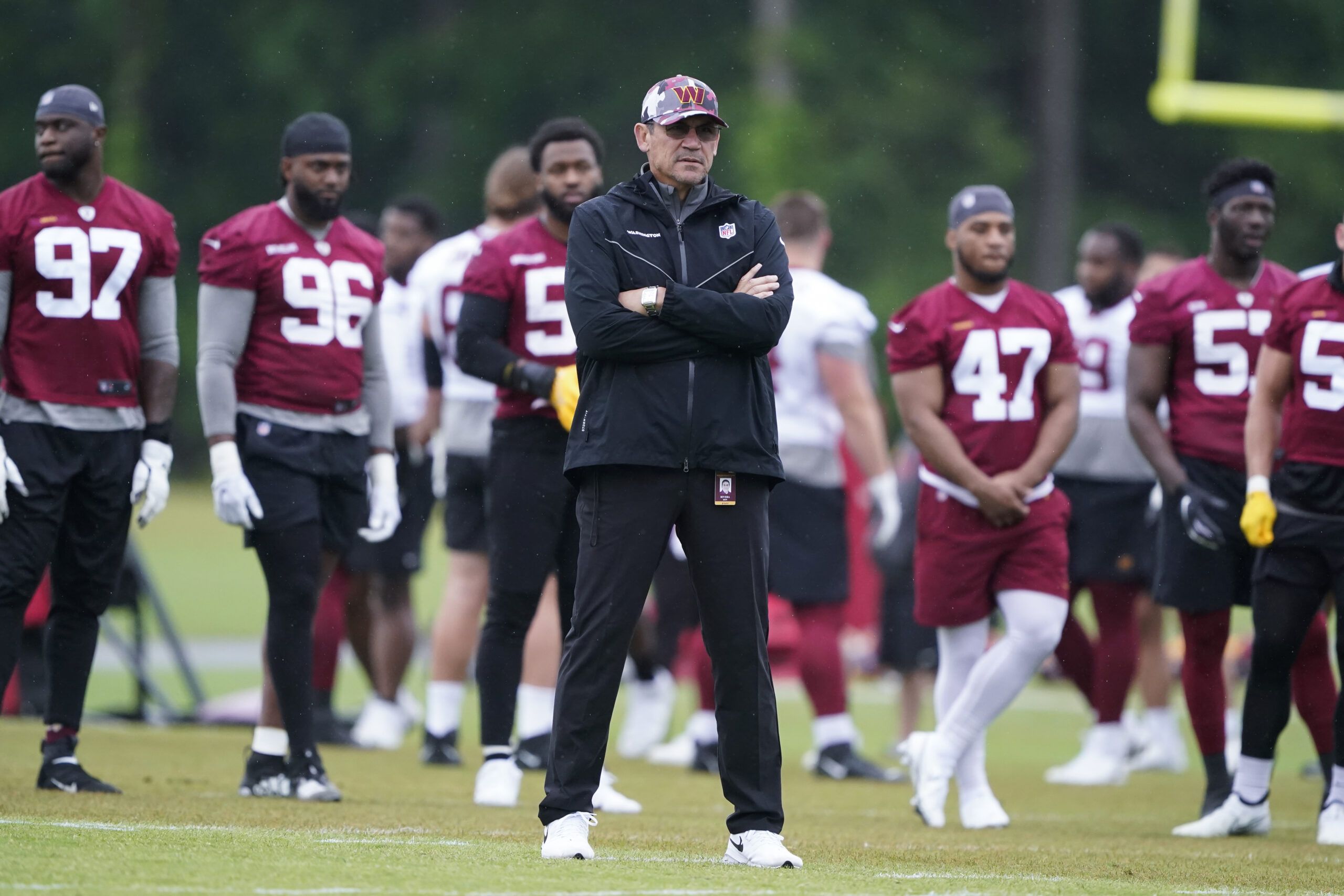 Washington Commanders cornerback Rachad Wildgoose leaves the field News  Photo - Getty Images