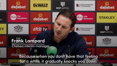 Frank Lampard responds to Chelsea fans who booed Raheem Sterling and Hakim Ziyech