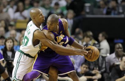 Celtics champion Ray Allen on his battles with Los Angeles Lakers star Kobe Bryant