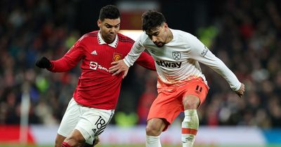 West Ham star Lucas Paqueta on what sets Manchester United's Casemiro apart from the rest