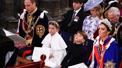 Princess Charlotte and Prince Louis may have appeared ‘confident’ and ‘comfortable’ at the coronation but they were also ‘bored’