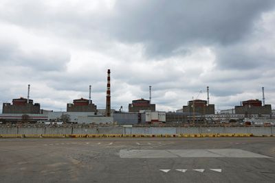 Russian forces evacuating town near occupied nuclear plant, Kyiv says