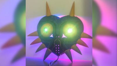 Raspberry Pi-Powered Majora’s Mask Flashes To Music
