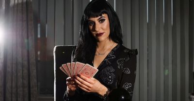 Beautician ditches job to earn £7k a month as a WITCH - with 'brutal' tarot readings
