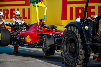 Leclerc crashes a result of trying too hard to catch Red Bull, says Ferrari