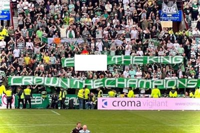 Celtic fans in 'f*** the king' banner blast as support take aim at Coronation weekend