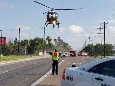 Brownsville Texas crash - live: SUV driver suspected of killing seven outside migrant shelter remains ‘uncoorperative’