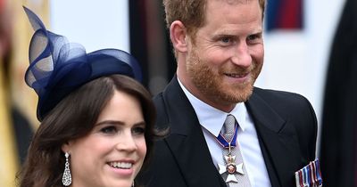 Princess Eugenie applauded as she shares pictures of herself with Prince Harry at the King's Coronation and posts heartfelt message about the day