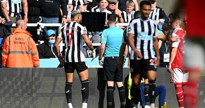 'Oh it's Arsenal' - Ian Wright and Alan Shearer clash over Newcastle VAR penalty decision