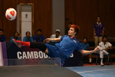 Fast-rising Teqball crashes Southeast Asian Games