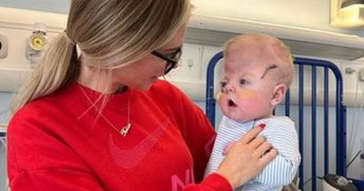 Reality star shares sweet image of son with rare condition after tough seven months